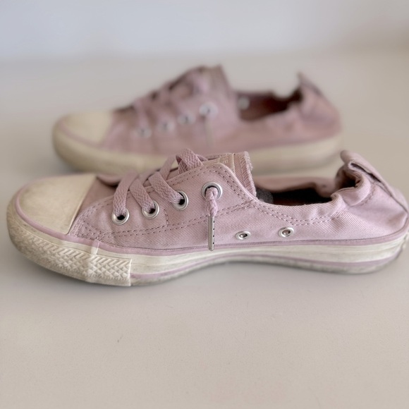 Retro Lavender Chuck Taylors - Picture 4 of 7